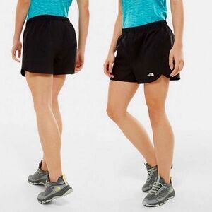 The North Face Women's Black Flight Series Draw String Running Shorts Size XL